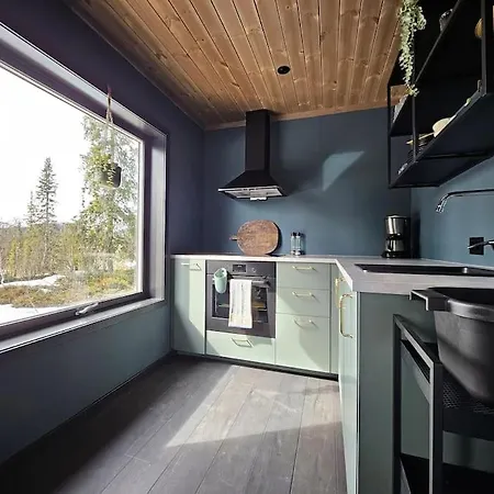 Cozy Mountain Cottage With Beautiful Views & Sauna Beitostolen Buitenkant foto
